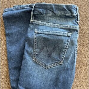 New without tags: MOTHER DENIM Looker Crop Jeans. Size 26!